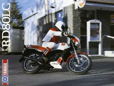 Yamaha RD 80 LC Prospekt 1983