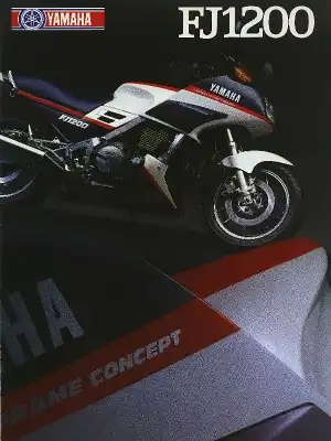 Yamaha FJ 1200 Prospekt 1986