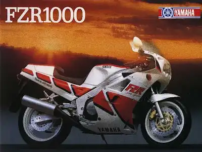 Yamaha FZR 1000 Prospekt 1987