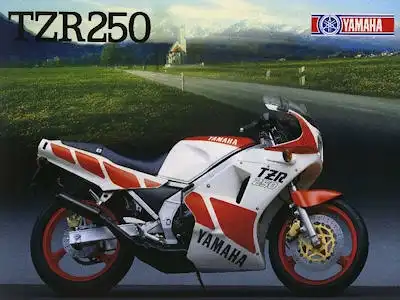 Yamaha TZR 250 brochure 1987