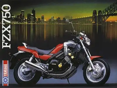 Yamaha FZX 750 Prospekt 1987