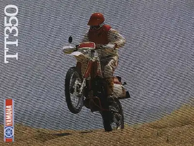Yamaha TT 350 Prospekt 1987