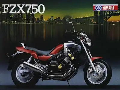 Yamaha FZX 750 Prospekt 1987