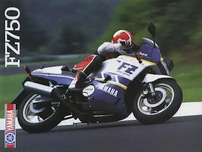 Yamaha FZ 750 Prospekt 1988