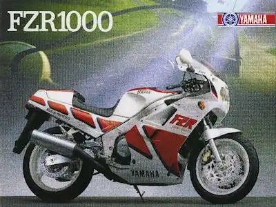 Yamaha FZR 1000 Prospekt 1988