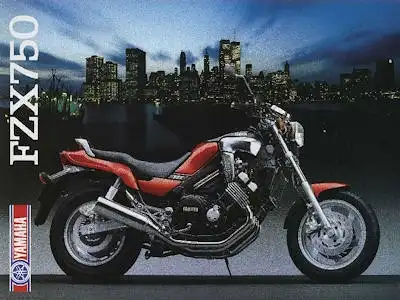Yamaha FZX 750 Prospekt 1988