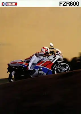 Yamaha FZR 600 Prospekt 1989