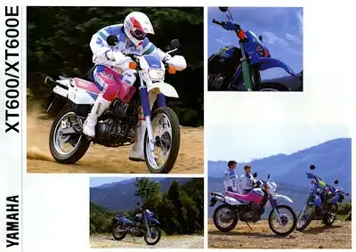 Yamaha XT 600/600E Prospekt 1992