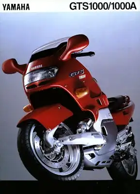 Yamaha GTS 1000 / GTS 1000 A Prospekt 1993