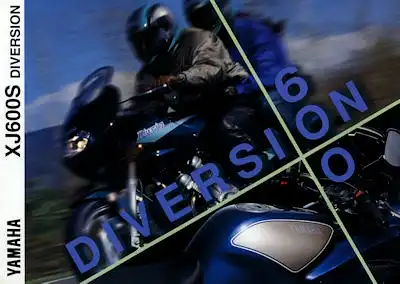 Yamaha XJ 600 S Diversion Prospekt 1995