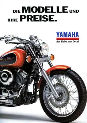 Yamaha Preisliste 1997