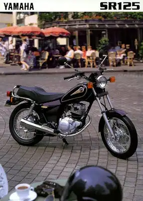 Yamaha SR 125 Prospekt 1997