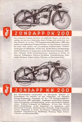 Zündapp Programm 1935