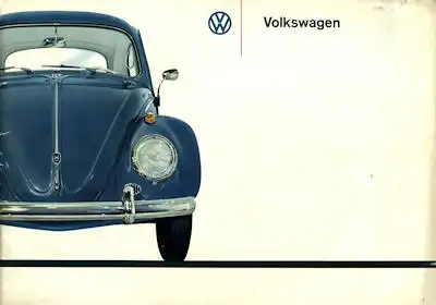VW Käfer Prospekt 1961