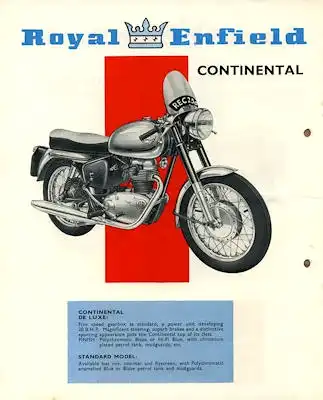 Royal Enfield Programm 1964