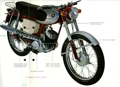Suzuki 50 80 ccm Prospekt 9.1964