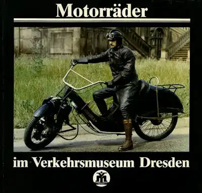 Motorräder im Verkehrsmuseum Dresden 1985