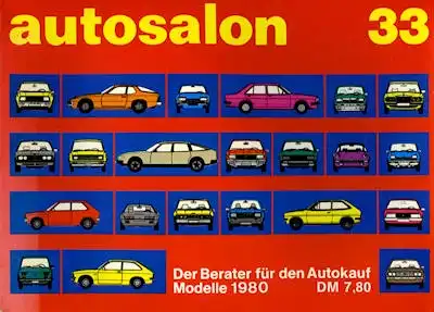 Autosalon in Buchform Nr. 33 1980