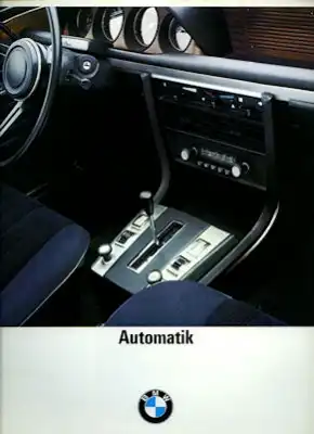 BMW Automatik Prospekt 5.1969