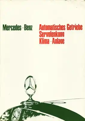 Mercedes-Benz Automatisches Getriebe Prospekt 2.1967