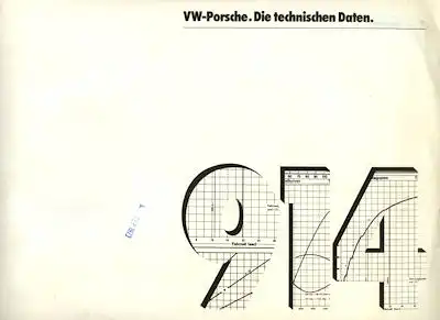 Porsche 914 Techn. Daten 1973