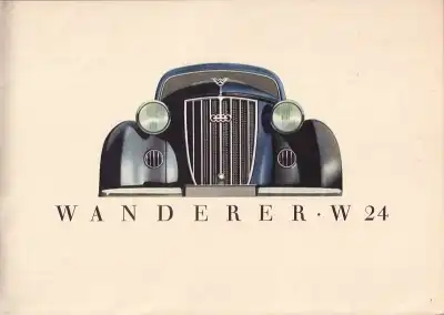 Wanderer W 24 Prospekt 1938 e