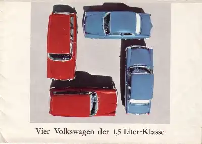 VW 1500 Prospekt 10.1963