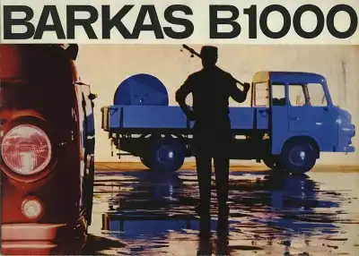 Barkas B 1000 Pritsche Prospekt 1966