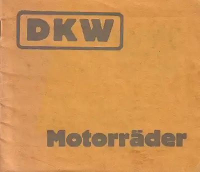 DKW Programm 1928