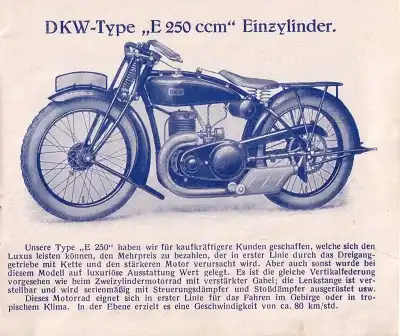 DKW Programm 1928