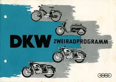 DKW Zweiradprogramm ca. 1957