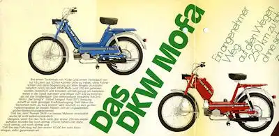 DKW Mofa Programm ca. 1976