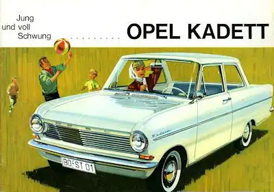 Opel Kadett A Prospekt 8.1962