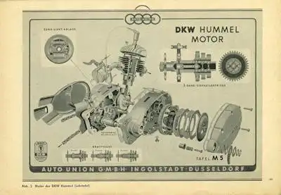 DKW Hummel Reparaturanleitung 10.1956