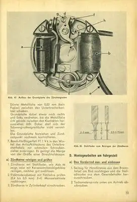 DKW Hummel Reparaturanleitung 10.1956