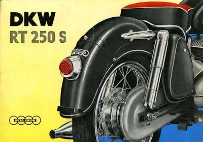 DKW RT 250 S Prospekt ca. 1956