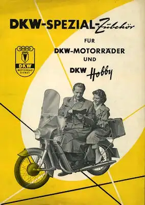 DKW Spezial Zubehör Prospekt ca. 1956