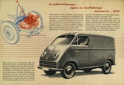 DKW Schnellieferwagen Prospekt 4.1949