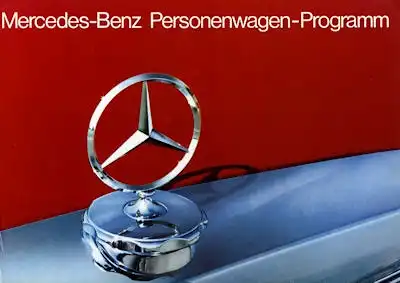 Mercedes-Benz Programm 1974