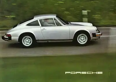 Porsche 911 S Carrera Prospekt 1974
