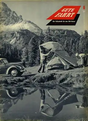 VW Gute Fahrt Heft 6 1956