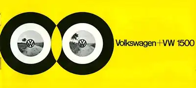 VW Programm ca. 1962