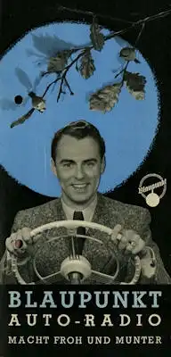 Autoradio Blaupunkt Programm 1955