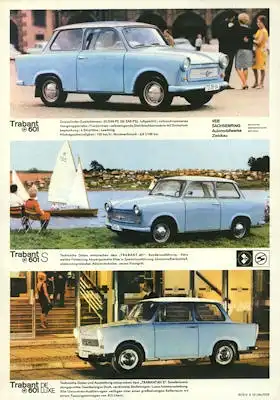 Trabant 601 Prospekt 1966