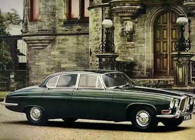 Jaguar Mark Ten Prospekt 1960er Jahre