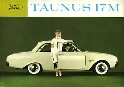 Ford Taunus 17 M P 3 Prospekt ca. 1963