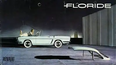 Renault Floride Prospekt 1961