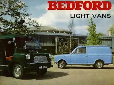 Bedford Light Vans Prospekt 1968