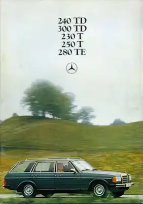 Mercedes-Benz 240-280 T / TD Prospekt 1979