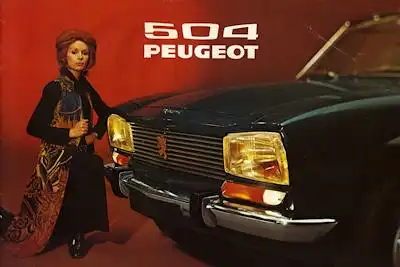 Peugeot 504 Prospekt 1971